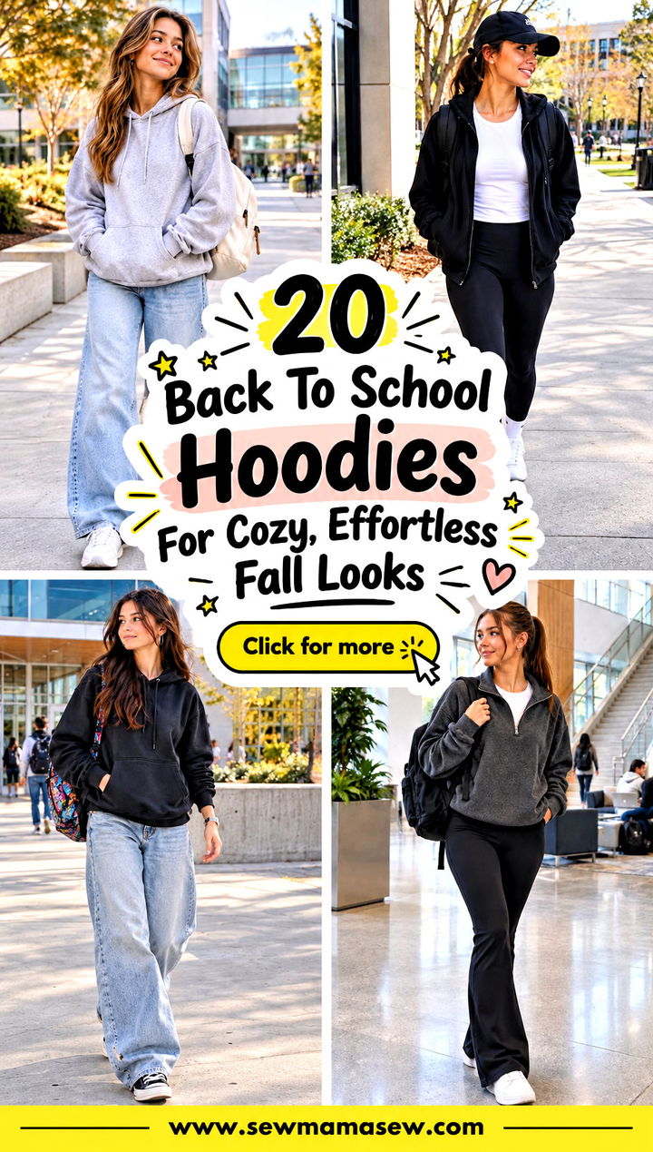 20 Back To School Hoodies For Cozy Effortless Fall Looks - 20 Back To School Hoodies For Cozy, Effortless Fall Looks