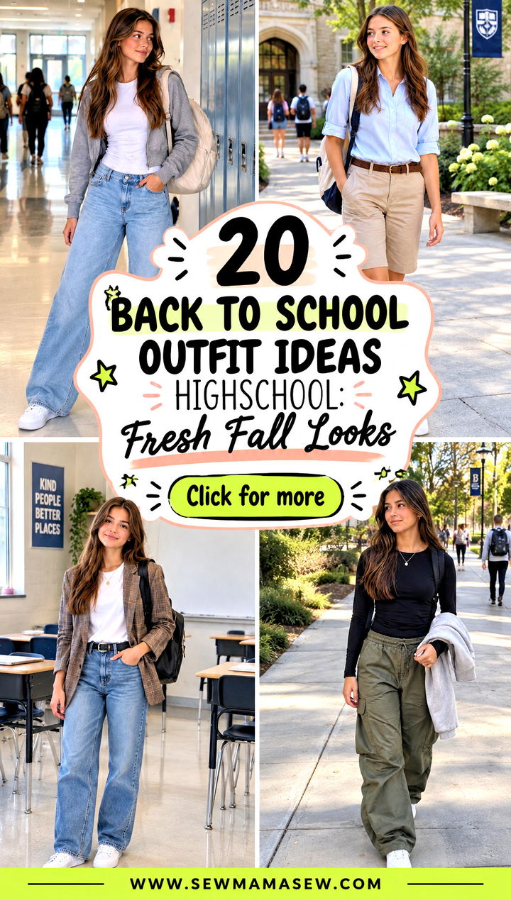 20 Back To School Outfit Ideas Highschool Fresh Fall Looks - 20 Back To School Outfit Ideas Highschool: Fresh Fall Looks