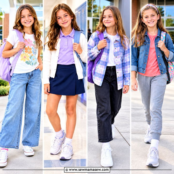 20 Back To School Outfits 5th Grade For Girls: Comfy Favorites