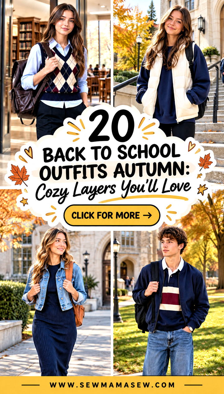 20 Back To School Outfits Autumn Cozy Layers Youll Love - 20 Back To School Outfits Autumn: Cozy Layers You'll Love