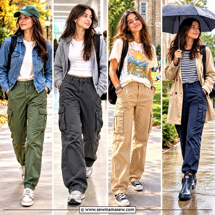20 Back To School Outfits Cargo Pants: Cool Everyday Looks