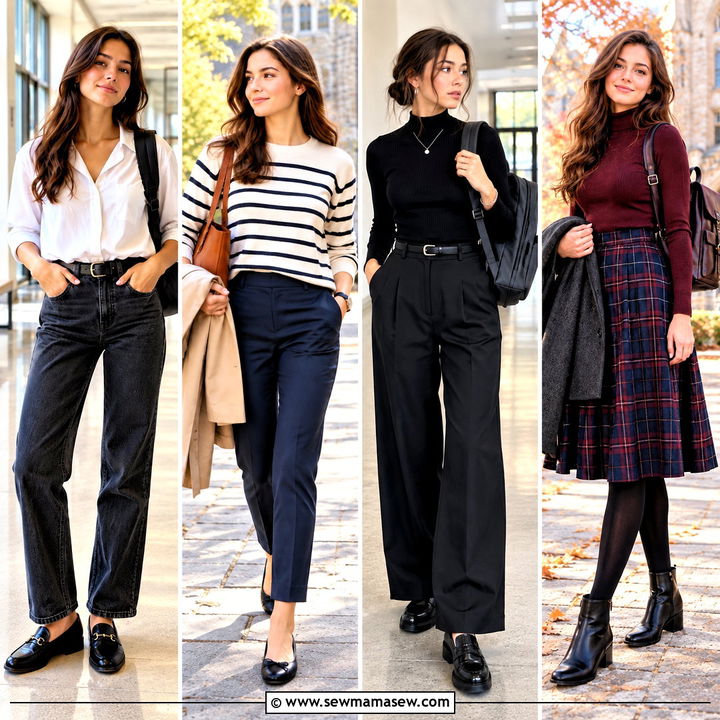 20 Back To School Outfits Classy: Chic Looks for Fall Days
