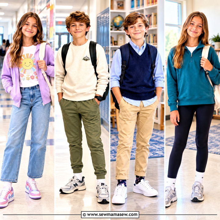20 Back To School Outfits For 5th Grade: Fun, Comfy Looks