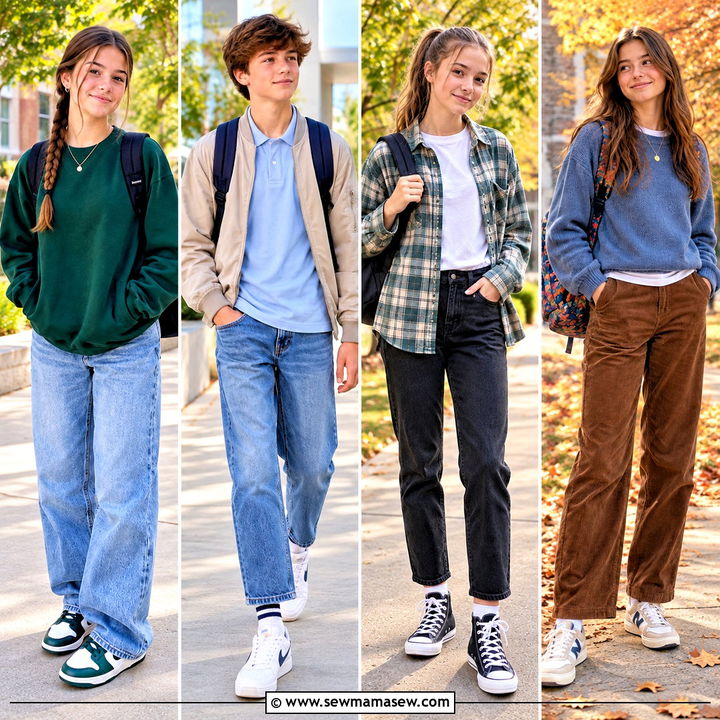 20 Back To School Outfits For 7th Grade: Fresh Fall Style