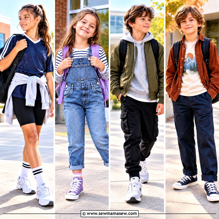 20 Back To School Outfits For Kids: Fun First-Day Styles