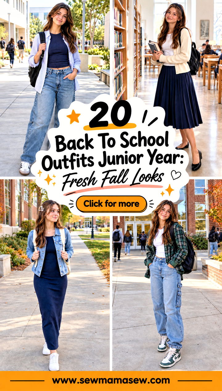 20 Back To School Outfits Junior Year Fresh Fall Looks - 20 Back To School Outfits Junior Year: Fresh Fall Looks