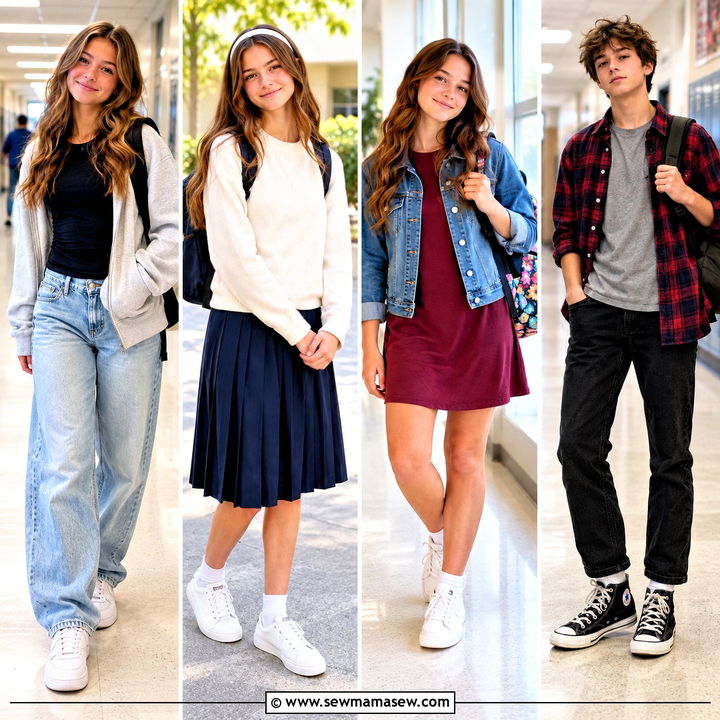 20 Back To School Outfits Middle School 8th: Fresh Fall Looks