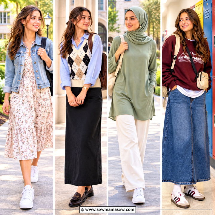 20 Back To School Outfits Modest Chic Confident Fall Looks