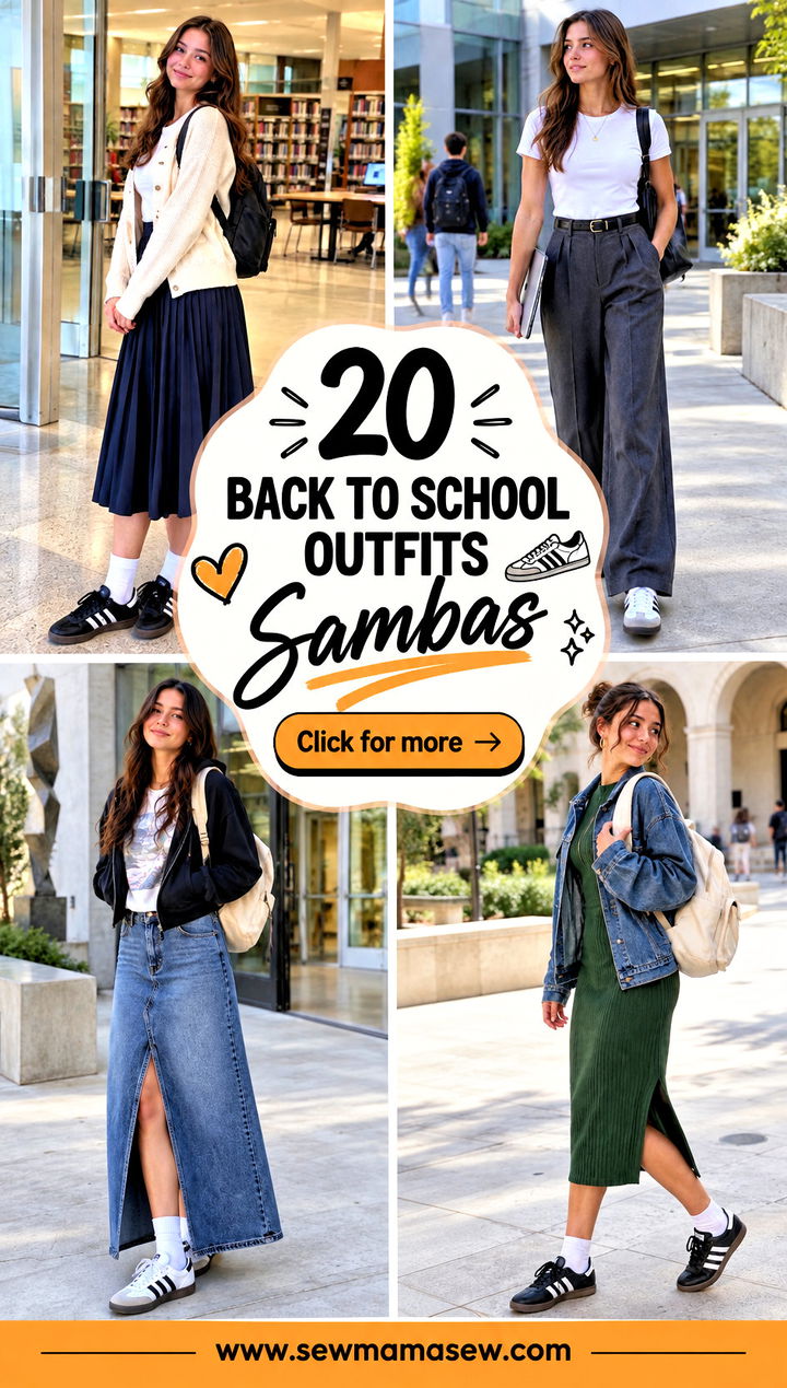 20 Back To School Outfits Sambas Fresh First-Week Style - 20 Back To School Outfits Sambas: Fresh First-Week Style