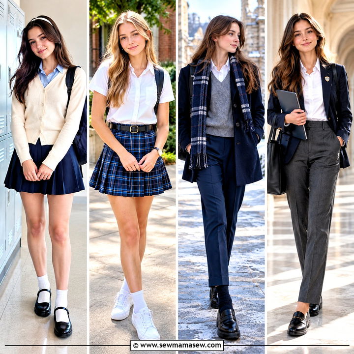 20 Back To School Outfits Uniform Senior: Polished Looks