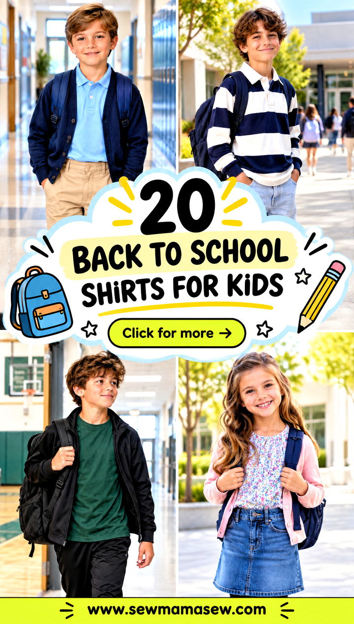 20 Back To School Shirts For Kids Fun First-Day Favorites - 20 Back To School Shirts For Kids: Fun First-Day Favorites