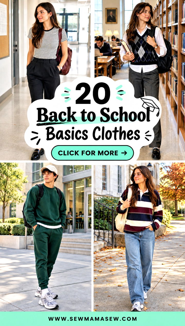 20 Back to School Basics Clothes for Easy Looks Youll Love - 20 Back to School Basics Clothes for Easy Looks You'll Love