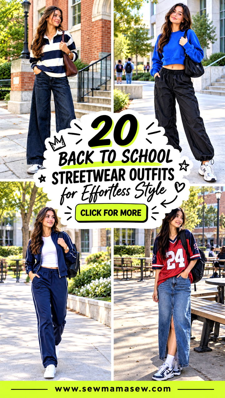 20 Back to School Streetwear Outfits for Effortless Style - 20 Back to School Streetwear Outfits for Effortless Style