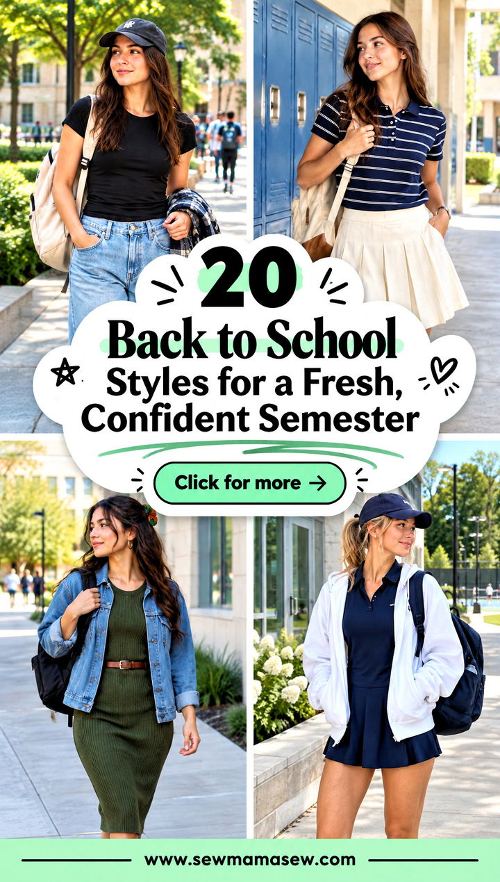 20 Back to School Styles for a Fresh Confident Semester - 20 Back to School Styles for a Fresh, Confident Semester