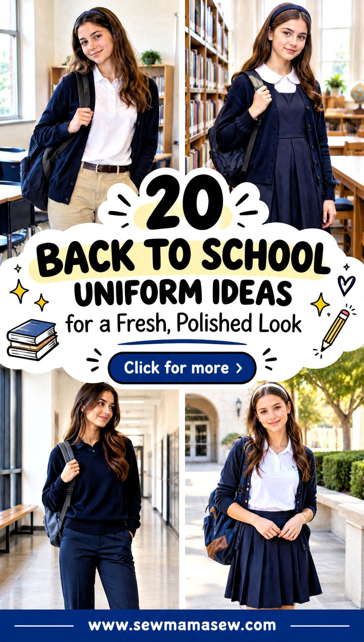 20 Back to School Uniform Ideas for a Fresh Polished Look - 20 Back to School Uniform Ideas for a Fresh, Polished Look