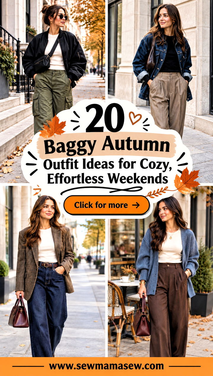 20 Baggy Autumn Outfit Ideas for Cozy Effortless Weekends - 20 Baggy Autumn Outfit Ideas for Cozy, Effortless Weekends