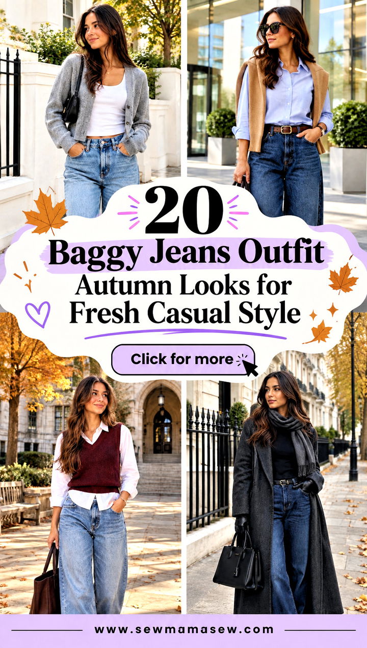 20 Baggy Jeans Outfit Autumn Looks for Fresh Casual Style - 20 Baggy Jeans Outfit Autumn Looks for Fresh Casual Style