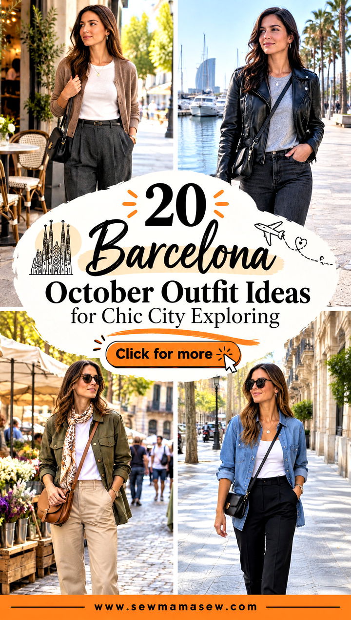 20 Barcelona October Outfit Ideas for Chic City Exploring - 20 Barcelona October Outfit Ideas for Chic City Exploring