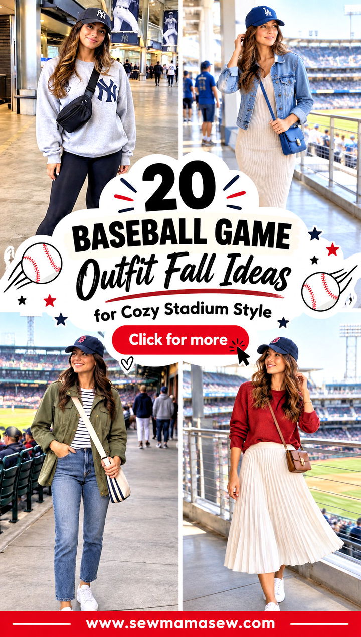 20 Baseball Game Outfit Fall Ideas for Cozy Stadium Style - 20 Baseball Game Outfit Fall Ideas for Cozy Stadium Style