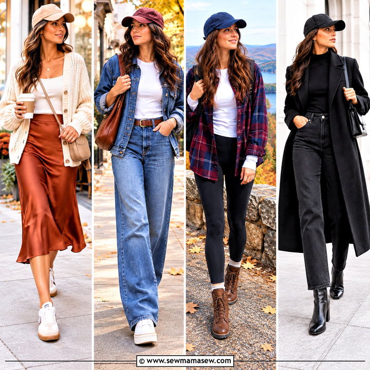 20 Baseball Hat Outfit Fall Ideas for Cool Casual Weekends