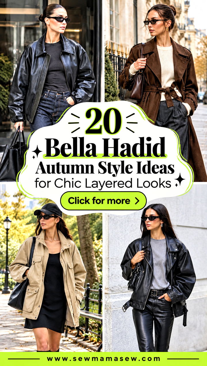 20 Bella Hadid Autumn Style Ideas for Chic Layered Looks - 20 Bella Hadid Autumn Style Ideas for Chic Layered Looks