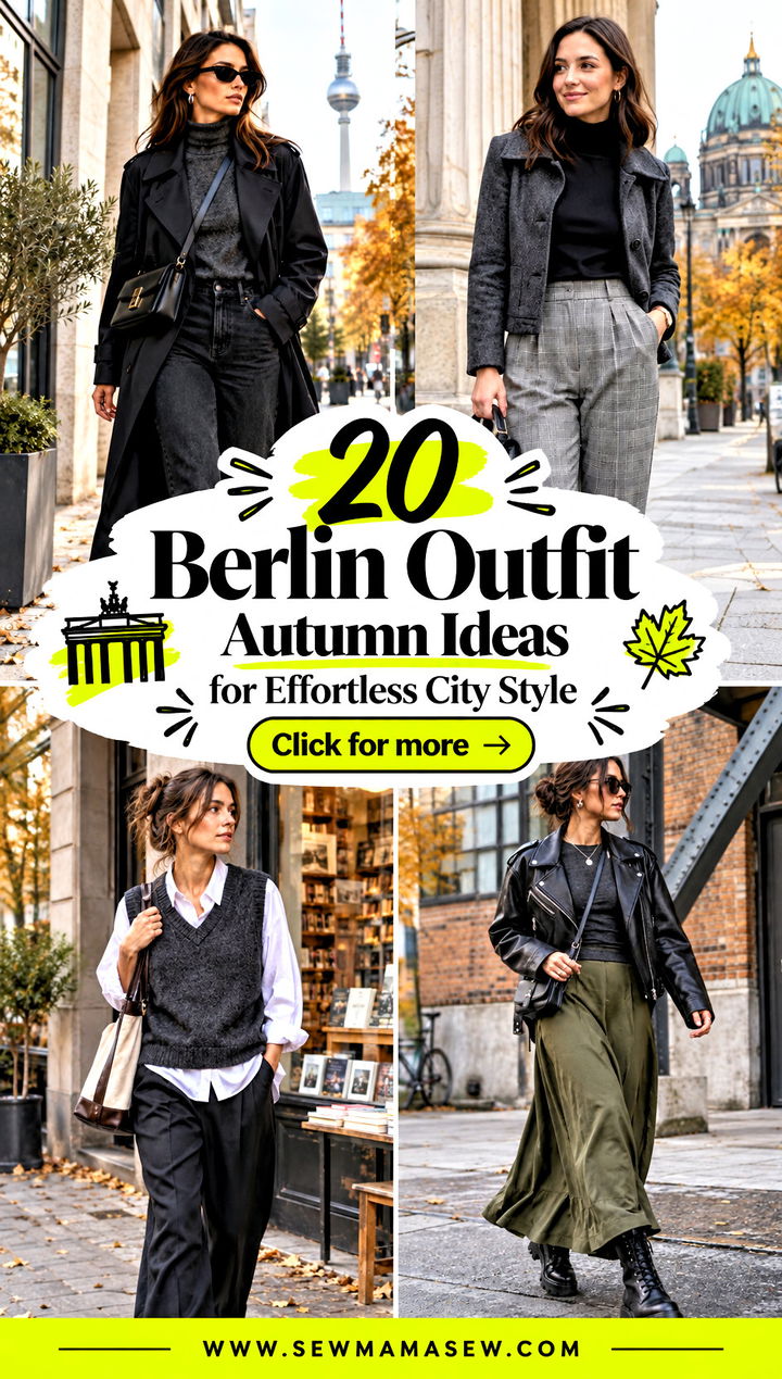 20 Berlin Outfit Autumn Ideas for Effortless City Style - 20 Berlin Outfit Autumn Ideas for Effortless City Style