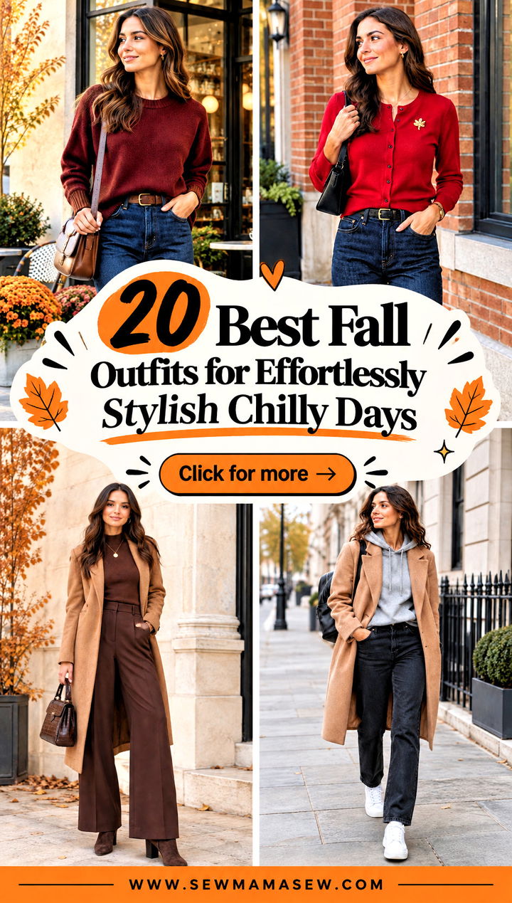 20 Best Fall Outfits for Effortlessly Stylish Chilly Days - 20 Best Fall Outfits for Effortlessly Stylish Chilly Days