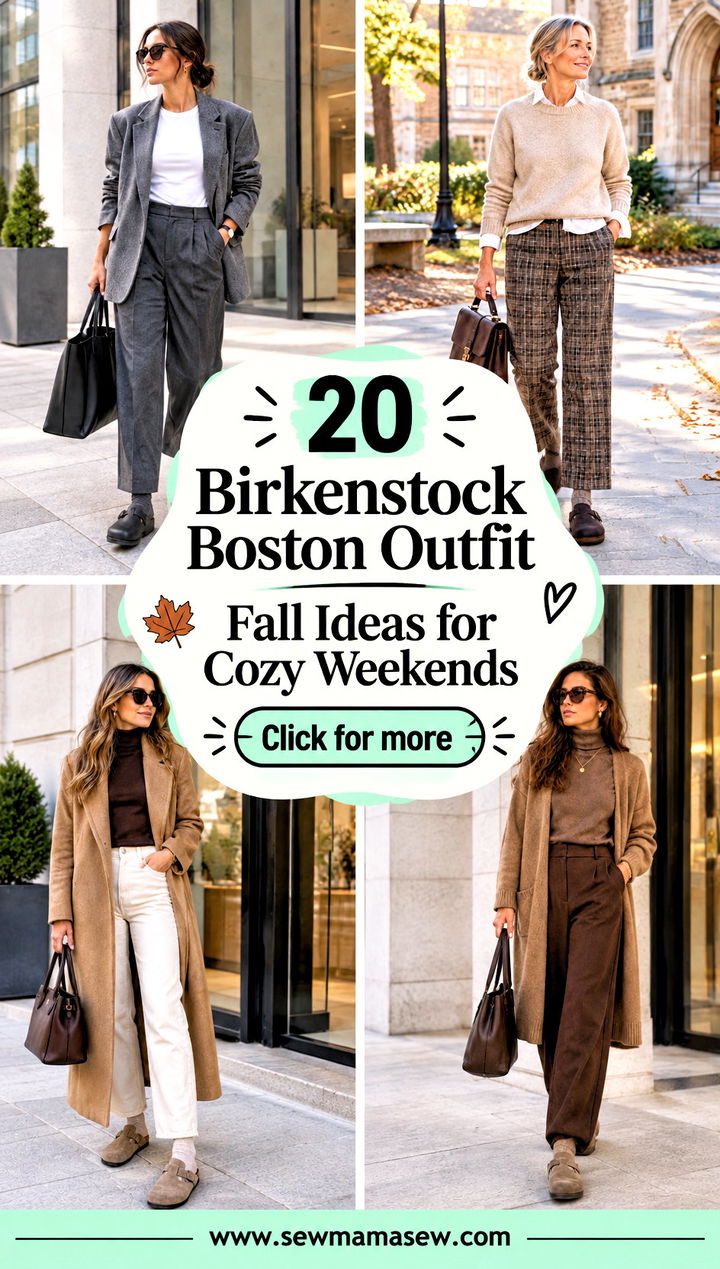 20 Birkenstock Boston Outfit Fall Ideas for Cozy Weekends - 20 Birkenstock Boston Outfit Fall Ideas for Cozy Weekends