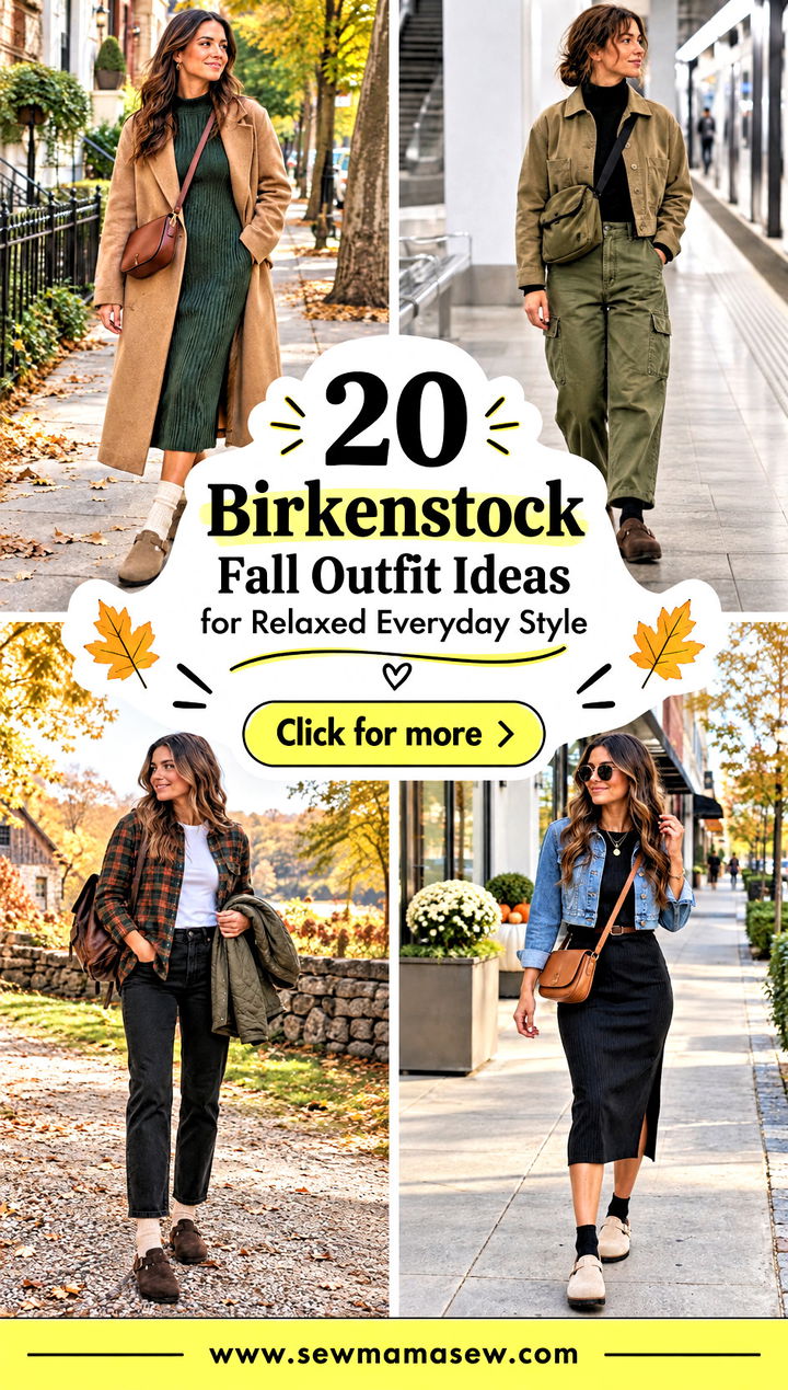 20 Birkenstock Fall Outfit Ideas for Relaxed Everyday Style - 20 Birkenstock Fall Outfit Ideas for Relaxed Everyday Style