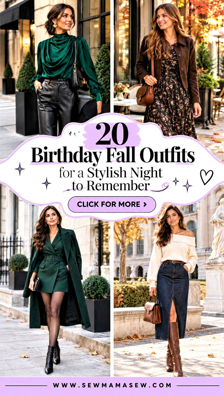 20 Birthday Fall Outfits for a Stylish Night to Remember - 20 Birthday Fall Outfits for a Stylish Night to Remember