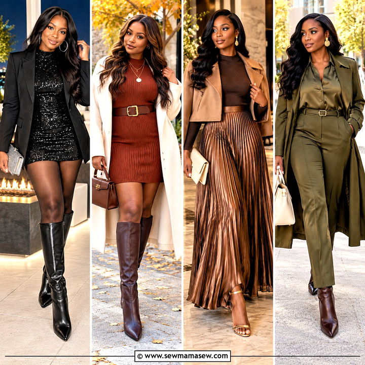 20 Birthday Outfits Black Women Fall: Bold Party Inspiration