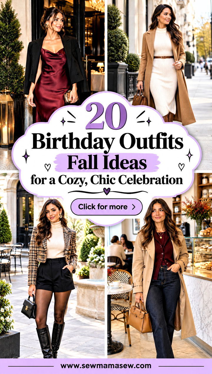 20 Birthday Outfits Fall Ideas for a Cozy Chic Celebration - 20 Birthday Outfits Fall Ideas for a Cozy, Chic Celebration