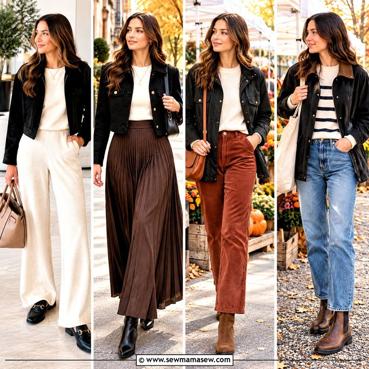 20 Black Jacket Fall Outfit Ideas for Chic Daily Layers