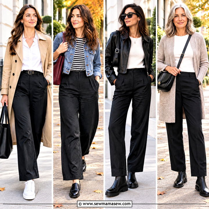 20 Black Linen Pants Outfit Fall Looks for Breezy Layers
