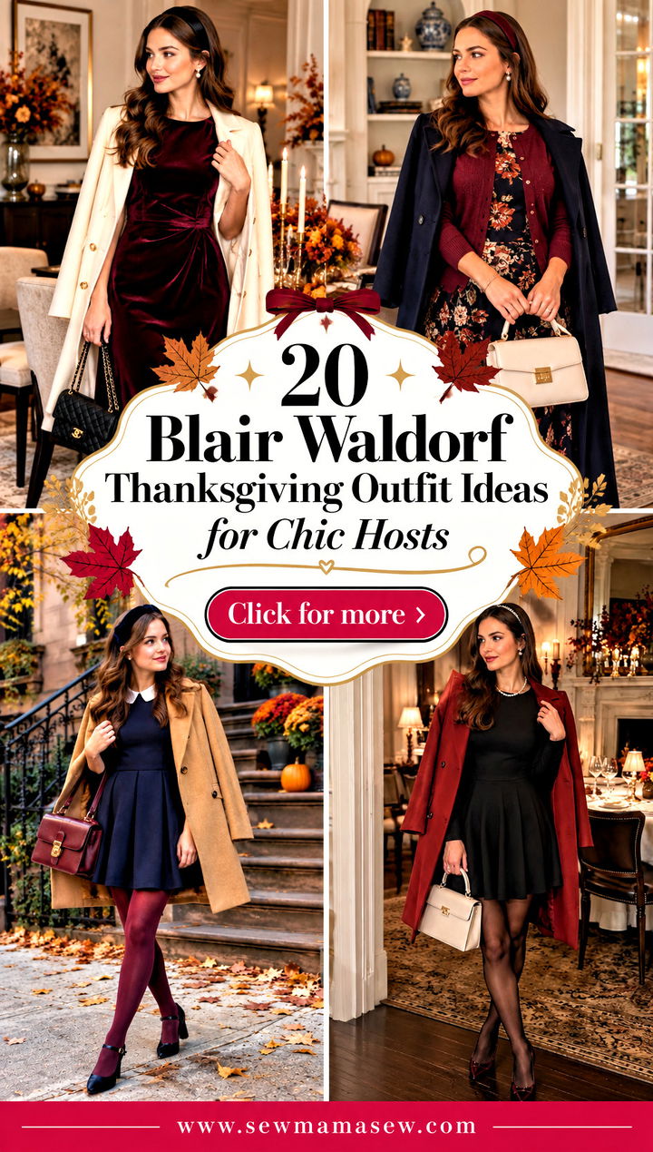 20 Blair Waldorf Thanksgiving Outfit Ideas for Chic Hosts - 20 Blair Waldorf Thanksgiving Outfit Ideas for Chic Hosts