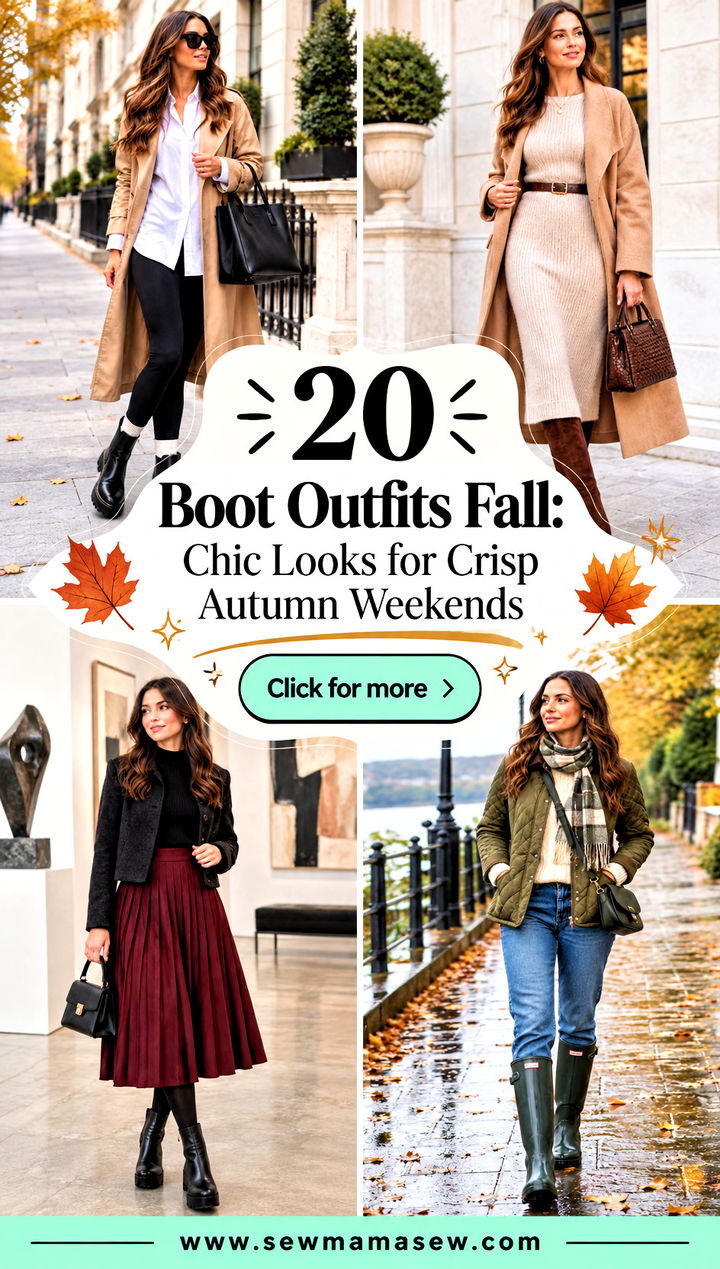 20 Boot Outfits Fall Chic Looks for Crisp Autumn Weekends - 20 Boot Outfits Fall: Chic Looks for Crisp Autumn Weekends