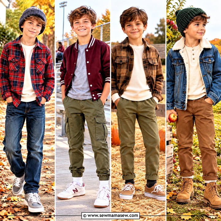20 Boys Fall Outfits for Kids: Cozy Looks for School Days
