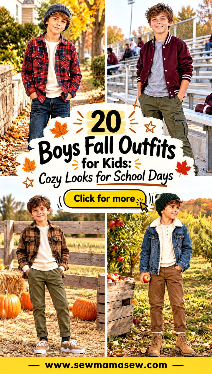 20 Boys Fall Outfits for Kids Cozy Looks for School Days - 20 Boys Fall Outfits for Kids: Cozy Looks for School Days