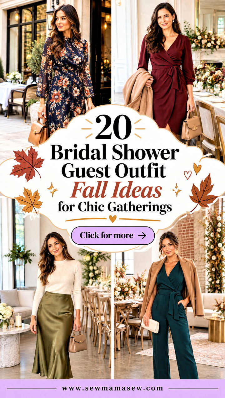 20 Bridal Shower Guest Outfit Fall Ideas for Chic Gatherings - 20 Bridal Shower Guest Outfit Fall Ideas for Chic Gatherings