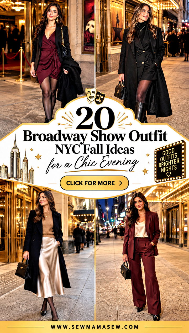 20 Broadway Show Outfit NYC Fall Ideas for a Chic Evening - 20 Broadway Show Outfit NYC Fall Ideas for a Chic Evening