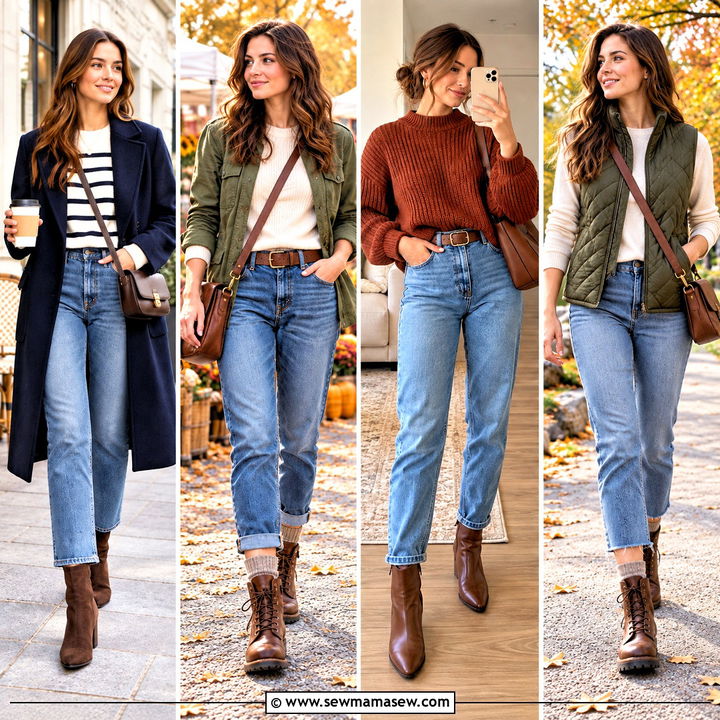 20 Brown Boots Outfit Fall Jeans Looks for Casual Confidence