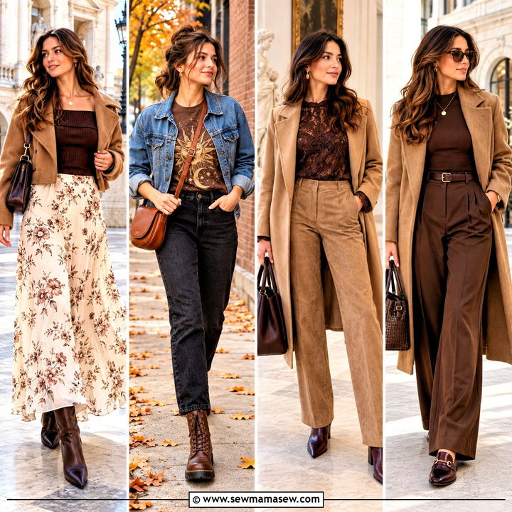 20 Brown Top Outfit Fall Ideas for Chic Everyday Dressing