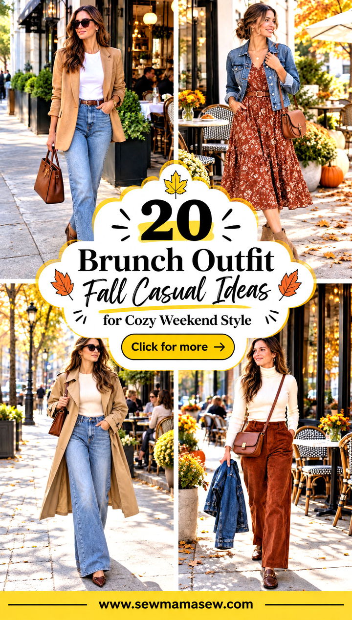 20 Brunch Outfit Fall Casual Ideas for Cozy Weekend Style - 20 Brunch Outfit Fall Casual Ideas for Cozy Weekend Style
