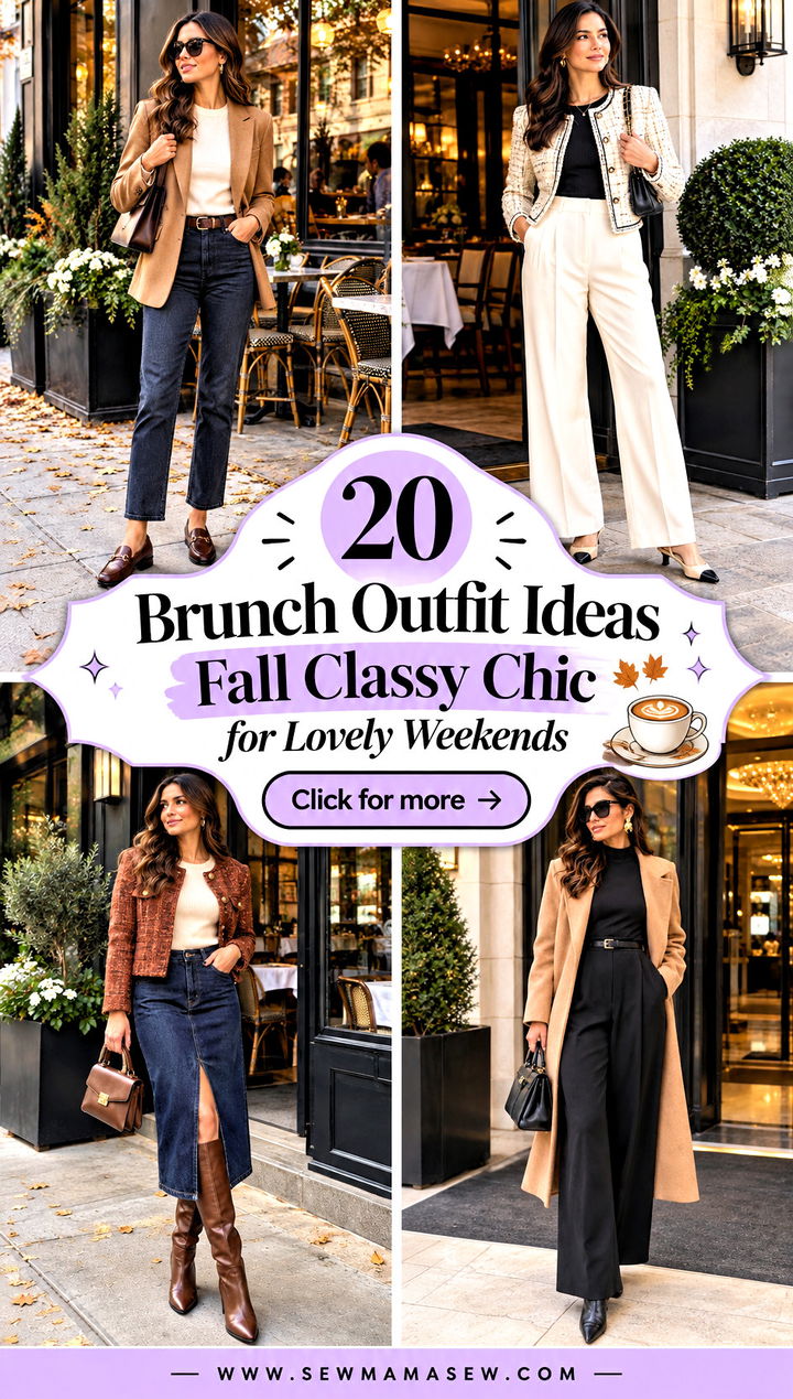 20 Brunch Outfit Ideas Fall Classy Chic for Lovely Weekends - 20 Brunch Outfit Ideas Fall Classy Chic for Lovely Weekends