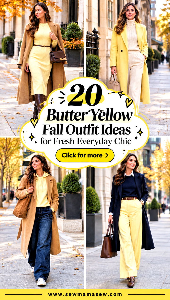 20 Butter Yellow Fall Outfit Ideas for Fresh Everyday Chic - 20 Butter Yellow Fall Outfit Ideas for Fresh Everyday Chic