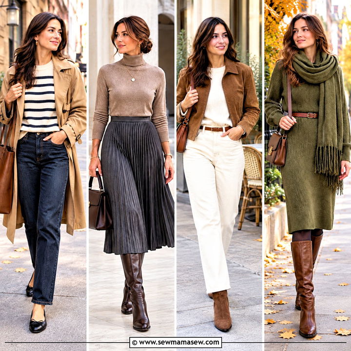 20 Calm Fall Outfits for Cozy, Effortless Everyday Dressing