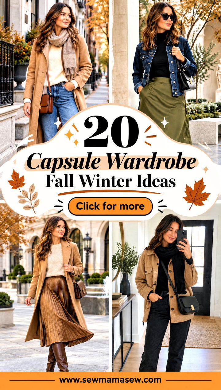 20 Capsule Wardrobe Fall Winter Ideas Cozy Looks to Repeat - 20 Capsule Wardrobe Fall Winter Ideas: Cozy Looks to Repeat