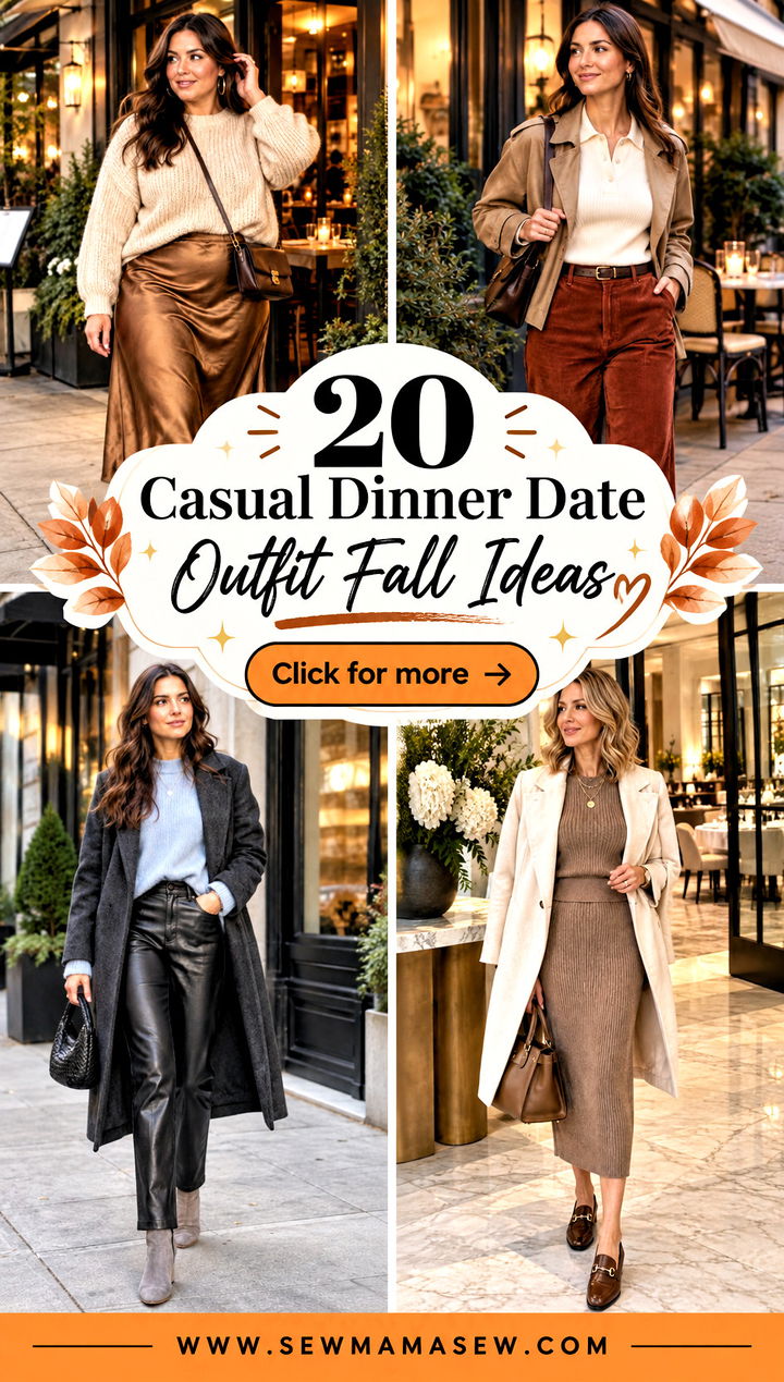 20 Casual Dinner Date Outfit Fall Ideas Cozy Chic Looks - 20 Casual Dinner Date Outfit Fall Ideas: Cozy, Chic Looks