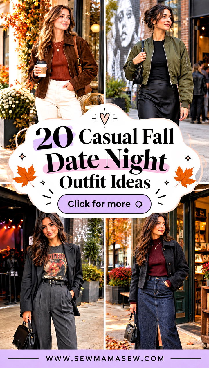 20 Casual Fall Date Night Outfit Ideas Cozy Romance - 20 Casual Fall Date Night Outfit Ideas: Cozy Romance