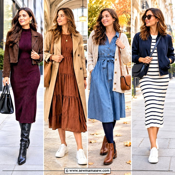 20 Casual Fall Dresses: Cozy Styles for Everyday Outings
